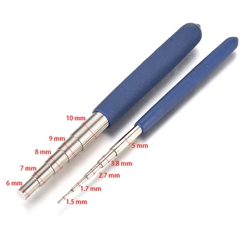 

2pcs/set Bead Working Winding Rods Step DIY Craft Tools Wire Wrapping Jump Ring Metal Round Loop Jewelry Making 10 Sizes Forming