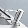 kitchen liquid soap dispenser, black  ABS plastic sink, built-in fluid pump, bathroom extension / dispenser 5