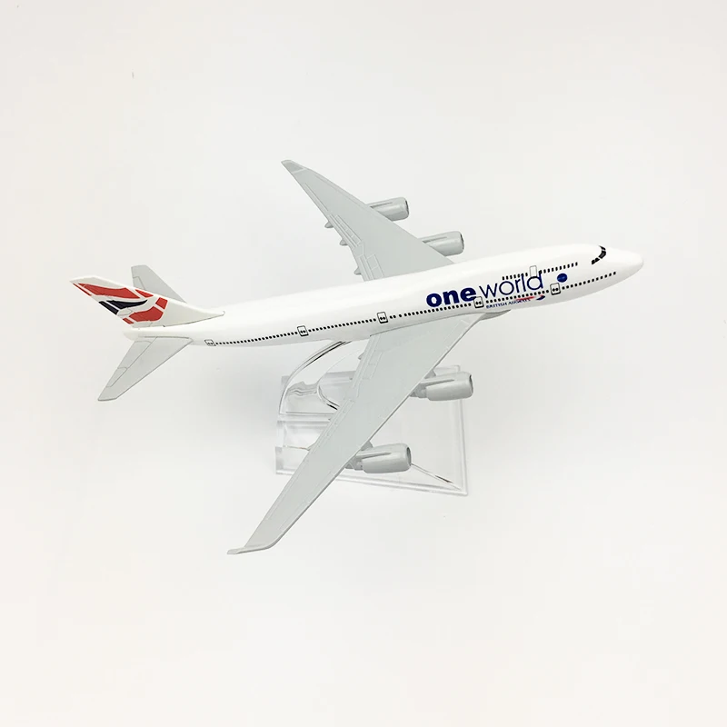 1/400 масштаб British Airways One World Boeing 747 B747 модель самолета воздушный пассажирский детский коллекционный металлический самолет модель самолета