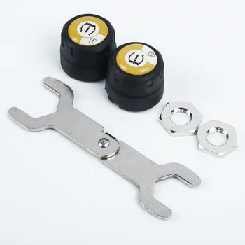 

Waterproof Tire pressure monitor Wheels Accessories Set Bluetooth Black