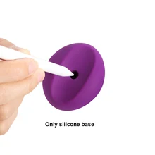 Мягкий силиконовый анти-потеря Легко управляемый пылезащитный стенд держатель стабильный защитный чехол таблетки Удобная поддержка для Apple Pencil