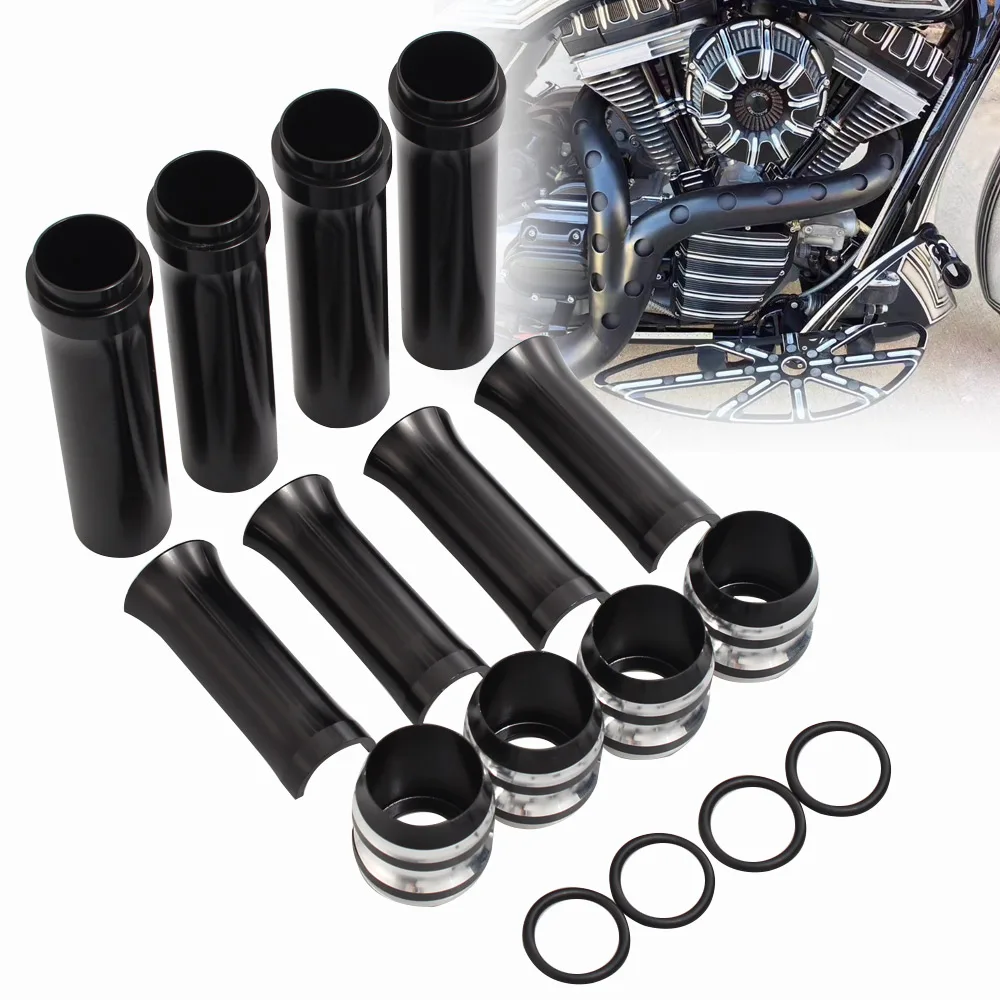 MOTORS Automotive Lower Pushrod Cover Kit for Harley Davidson by VTwin Engines & Engine Parts