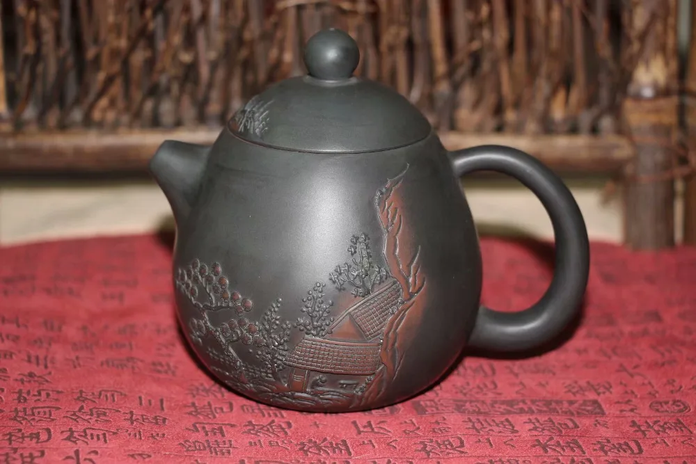 Jian shui ceramic tea pot Китайский чайник Цзяньшуйская керамика Чайник из Цзяньшуй*Яйцо дракона* около 255ml
