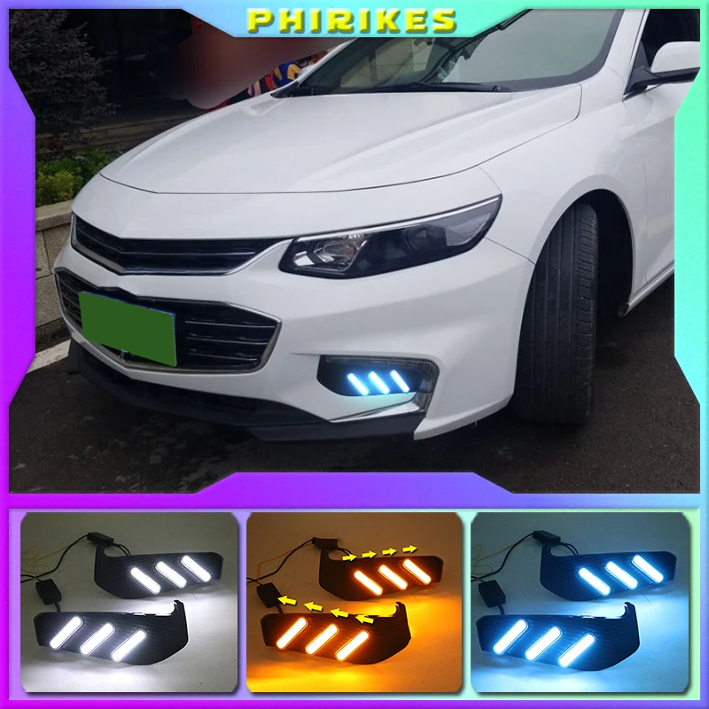

Fog lights For Chevrolet Malibu XL 2016 2017 2018 Front Bumper Fog Light Foglamp DRL Running Lamp headlight Foglight taillight