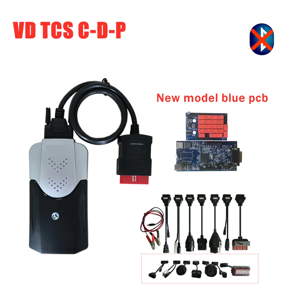 W-O-W SNOOPER W-O-W C-O-P Новое реле v5.0012/v5.008 R2 с Bluetooth сканером для delphis TCS C-D-P автомобилей грузовиков obd сканирующие инструменты - Цвет: without bluetooth