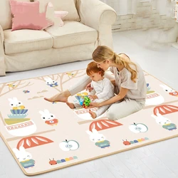 XPE – Tapis de Jeu Pliable pour Bébé, Jouets pour Enfants, Tapis de Développement pour Chambre, 200x180cm 