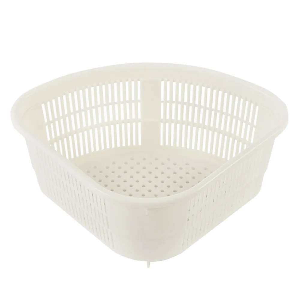 Drain rack kitchen corner drain basket sink triangle drain corner basket fruit basket vegetable wet garbage filter 20N4 (4)