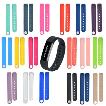 

Wristband Strap Silicone Secure Adjustable Band for Fitbit Alta Smart Band Bracelet Watch Original Strap Replacement Wrist Band