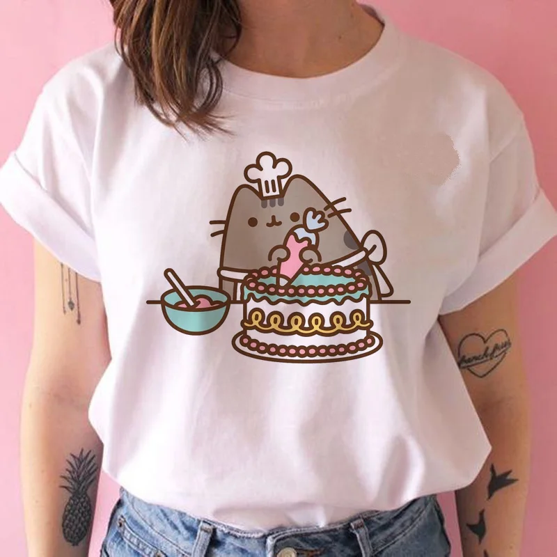 1036 Женская футболка kawaii ulzzang Tumblr гранж графическая Футболка harajuku футболка Повседневная мультяшная футболка Повседневная женская летняя - Цвет: 1036
