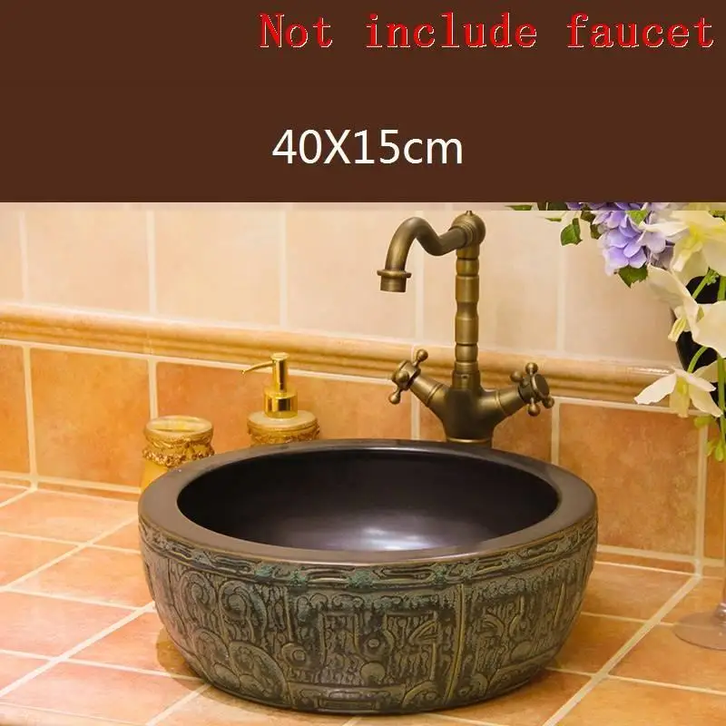 Version Q Para Evier Баньо Da Appoggio Bassin черный Lavandino Salle De Bain Wastafel Bagno бассейна умывальник поо Banheiro раковина умывальника - Цвет: Version Q