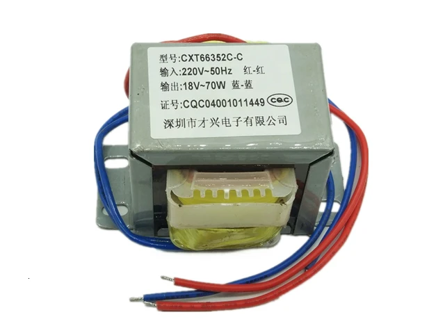 transformador ei66 tamanhos 220v para ac amplificador