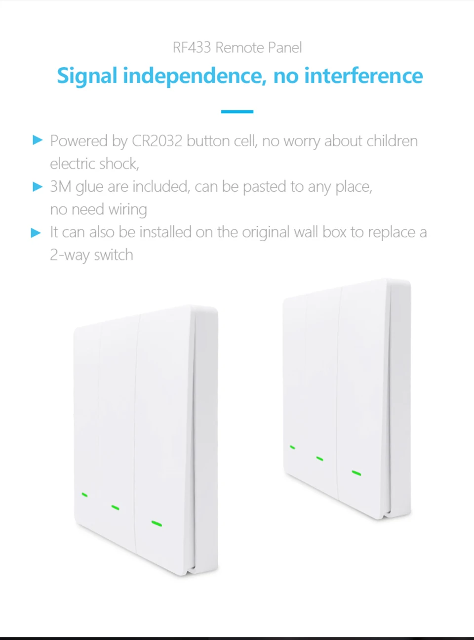 EJLINK Tuya Wifi Smart Switch Push Button Wall Light Switch 220V Smart Home Switch No Neutral Works With Alexa, Google Home (14)