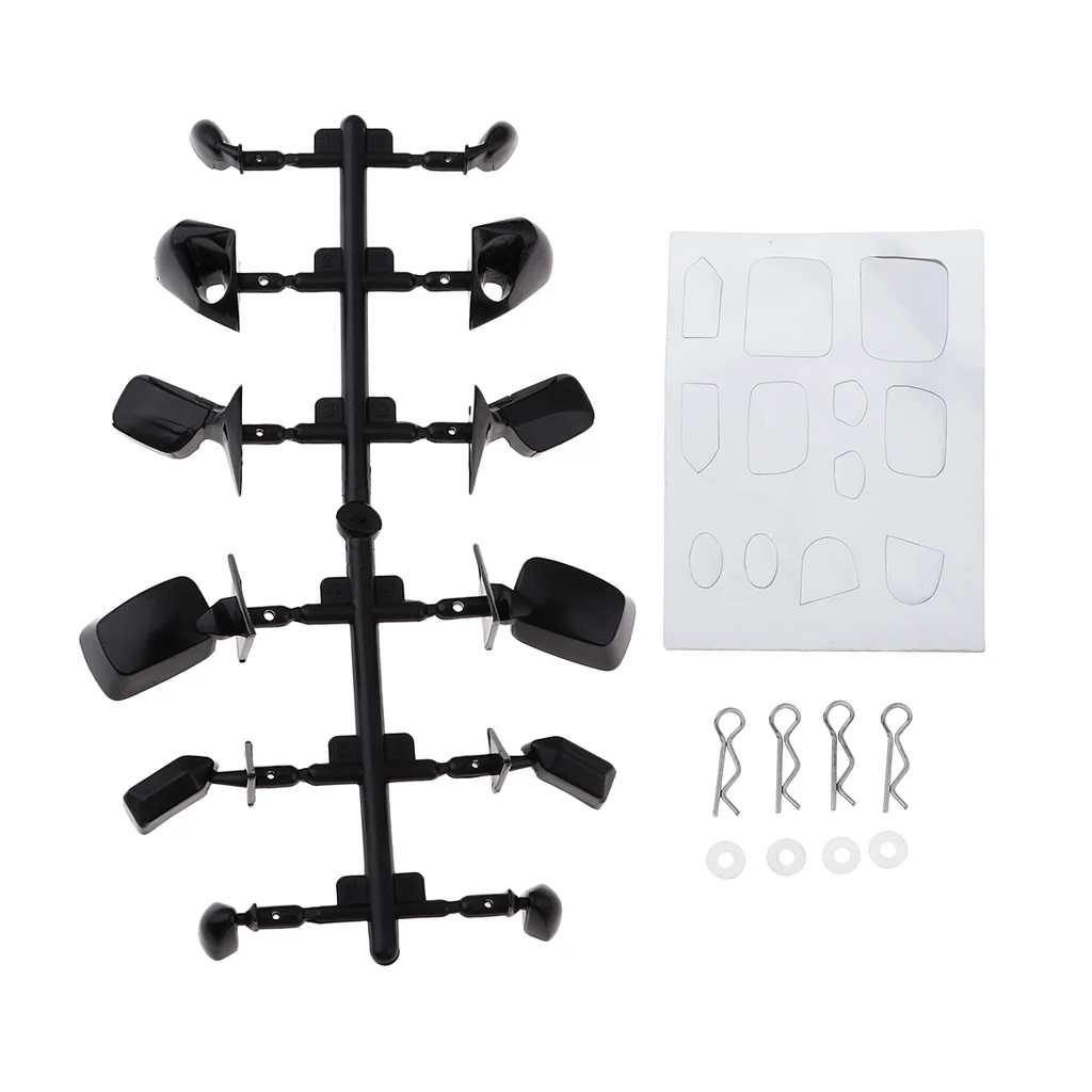 Зеркала в масштабе 1/10 запчасти для модификации гоночных автомобилей на