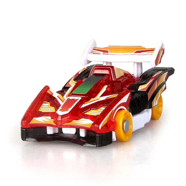 

High Quality ABS Screechers Wild Burst Speed Deformation Car Action Figures Capture Wafer 360 Flips Transformation Car Kids Toys