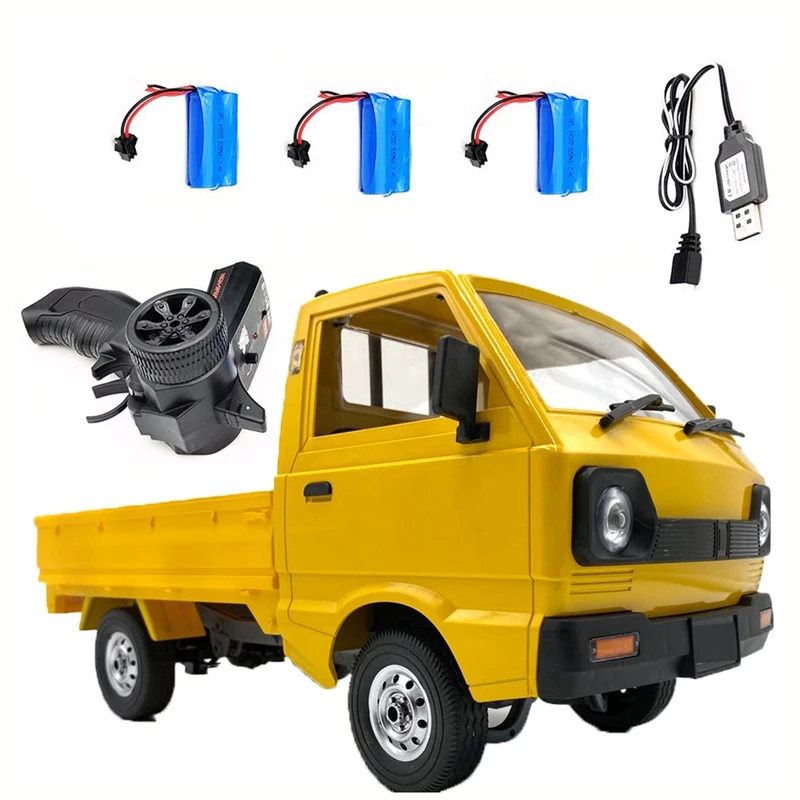 for WPL D12 SUZUKI CARRY 1/10 4WD Simulation Drift Truck Climbing Car LED Light RC Car Toys Boys Kids Gifts