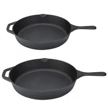 

Non-stick Copper Frying Pan Kitchen Iron Cookware Non-stick Cooking Frying Baking Pan with Handle Breakfast Grill Pan