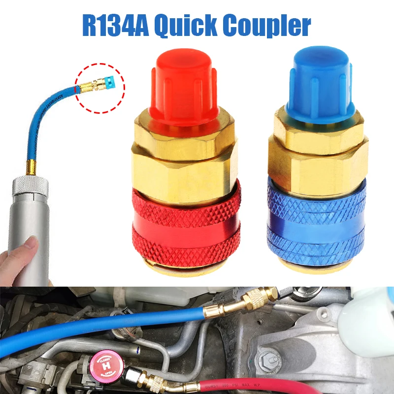 ADATTATORE ATTACCO RAPIDO R134a R134a - accoppiatore R134a EUR 18,84