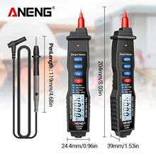 ANENG A3003 voltmetro digitale penna multimetro NCV AC/DC voltmetro amperometro ohmmetro resistenza capacità frequenza LCD