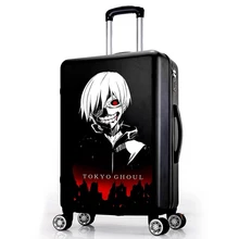 2" 24" размер переноска чемодан с колесиками девочка и мальчик аниме прокатки багаж сумка на колесиках для путешествий чемодан студентов школьные чемоданы
