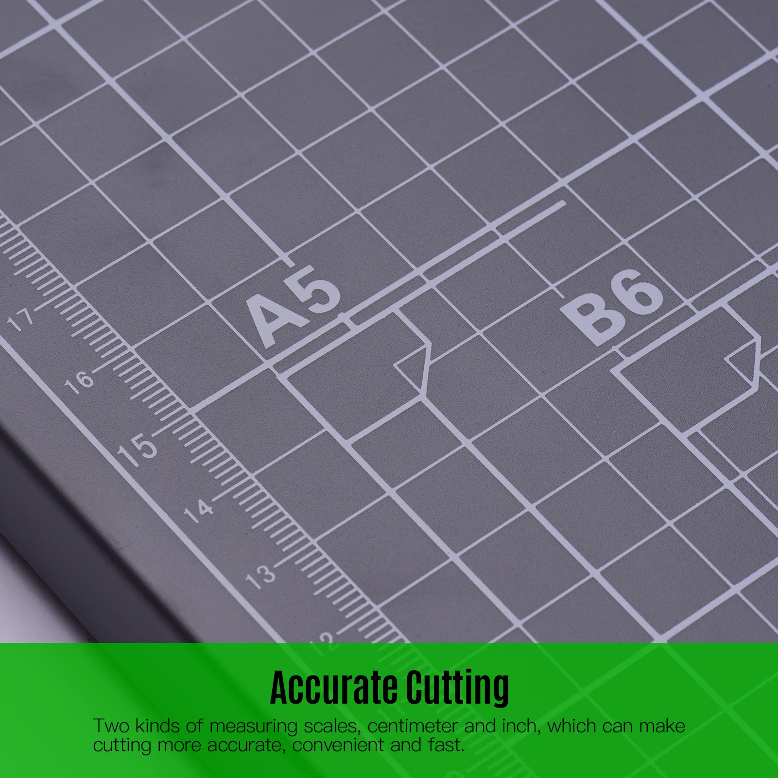 3-in-1 Paper Trimmer Multi-Functional A4 Paper Cutter Straight Skip Wave Cutter with for Craft Paper Card Photo Laminated Paper