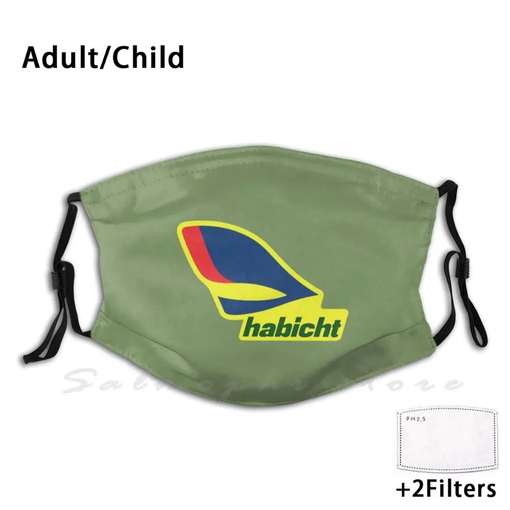 Mask Copy Of Habicht Logo ( V2 Right ) Simson Hawk Sr4 4 Sparrowhawk Sparrow 3 Swallow | Аксессуары для одежды