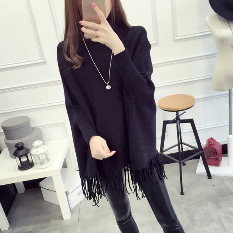 Рисунок 5 - Женский свитер-накидка с рукавом летучая мышь