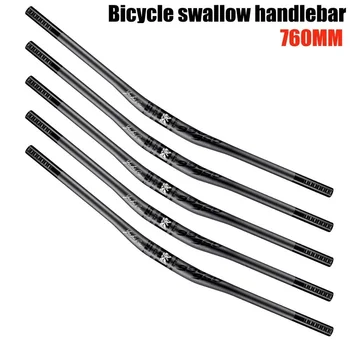 

Bicycle Rise Handlebar MTB AM DH downhill Racing Mountain Bike Handlebar Swallow Handle Bar 6 degree Backsweep 31.8*760mm