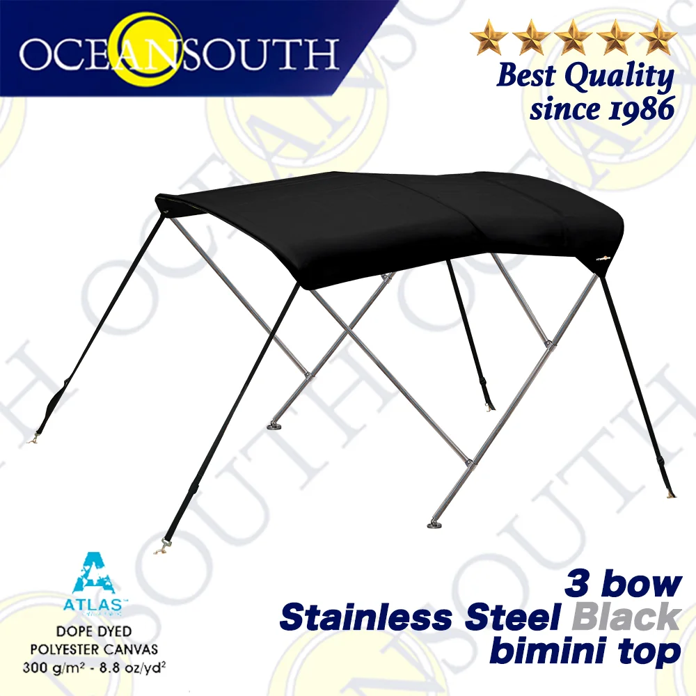 Oceansouth из нержавеющей стали 3 лука Bimini 25 мм 316 трубка сверхпрочный лодочный чехол