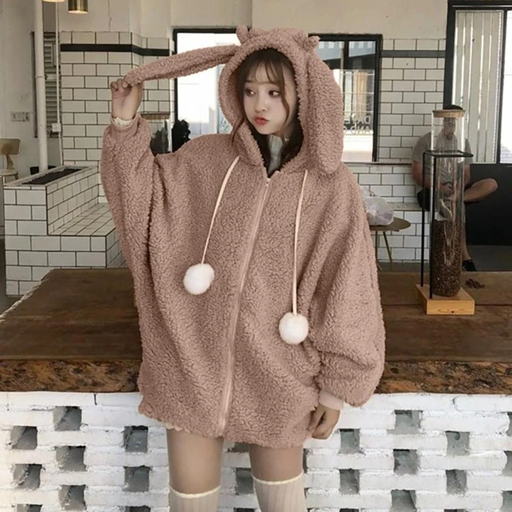 Fluffy baggy hoodie Clearance