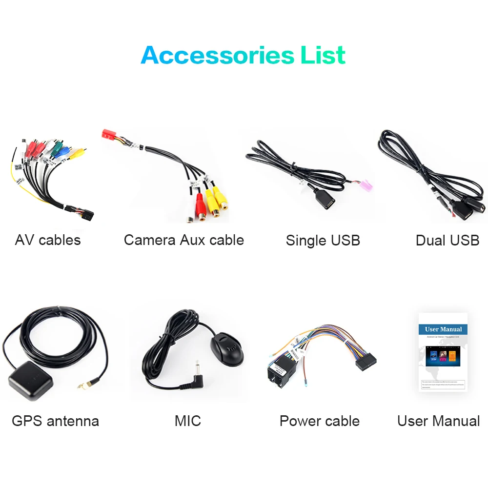 Excellent 10.2" 2 Din Car Radio GPS Android 9.0 DSP Universal Car Stereo Touch Screen Bluetooth MP3  GPS Navigation System 5