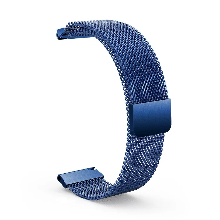 Luxurious Metal Milan Loopback Strap Replacement Strap for Garmin Vivosmart Hr+ Plus Watch Band for Approach X10/X40 Wristband - Цвет: 01