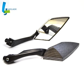 

2X Motorcycle Mirror Scooter E-Bike Rearview Mirrors Back Side Mirror 8mm 10mm for Kawasaki ER6F ER6N Z750 Z1000 Z800 Z900