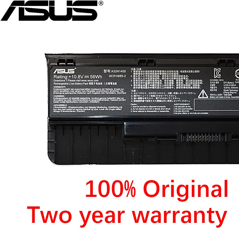 Аккумулятор для ноутбука ASUS G551 G551J G551JK G551JM G771 G771J G771JK N551J N551JW 10 8 В 5200