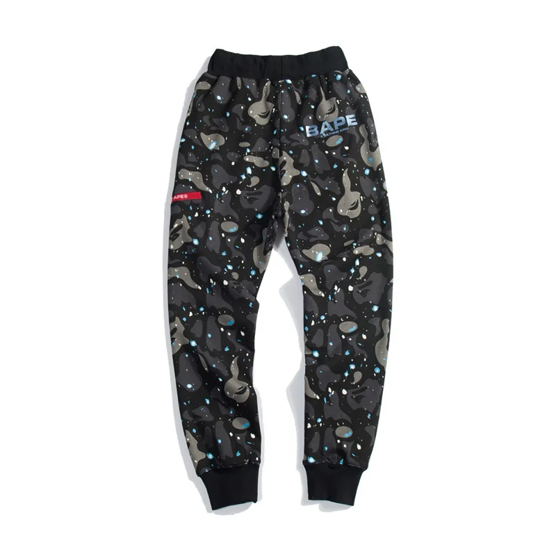 BAPE autumn and winter trend camouflage casual pants 1
