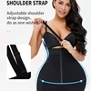 Body Shaper Комплект Full Body Shaper нижнее белье поддельные ягодицы белье в стиле «хип тормозные колодки, стойкая краска для усиления цвета Shapwear с коротким ремешком более тонкая талия ► Фото 3/6