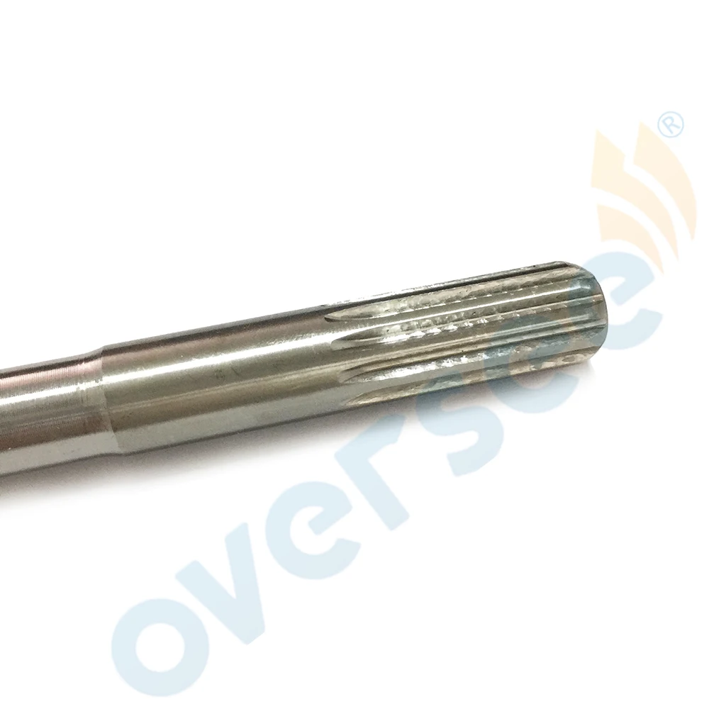 63V-45510-00 Driver Shaft Short (S) For Yamaha Outboard Motor 15HP 9.9HP 13.5HP 2/4T 63V-45510 with 10 Teeth