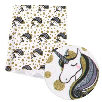 

50*145cm Unicorn Patchwork Printed 100% Cotton Fabric for Tissue Kids DIY Sewing Quilting Fat Quarters Material ,c11092
