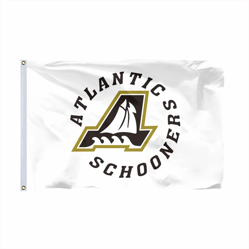 Atlantic Schooners Calgary Stampeders флаг баннер с модифицированным флагом США 3ft X 5ft полиэстер летающий размер 90X150 см - Цвет: Atlantic Schooners