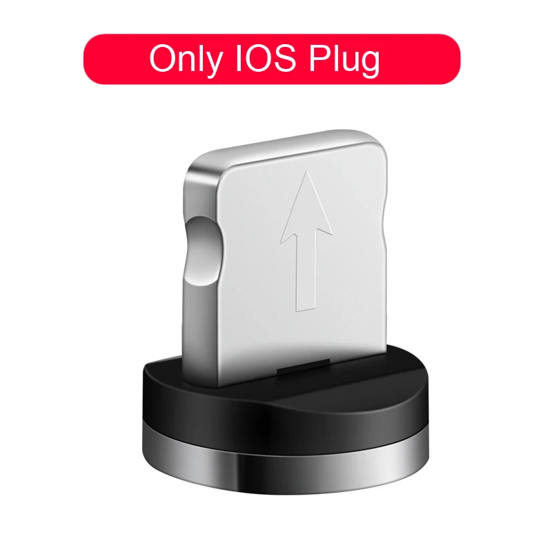 2 м 1 м Магнитный Micro type C USB кабель Быстрая Зарядка адаптер зарядное устройство Магнитная Зарядка для iPhone 11 XS 7 samsung S10 Note Xiaomi 9 - Цвет: Only iOS Plug