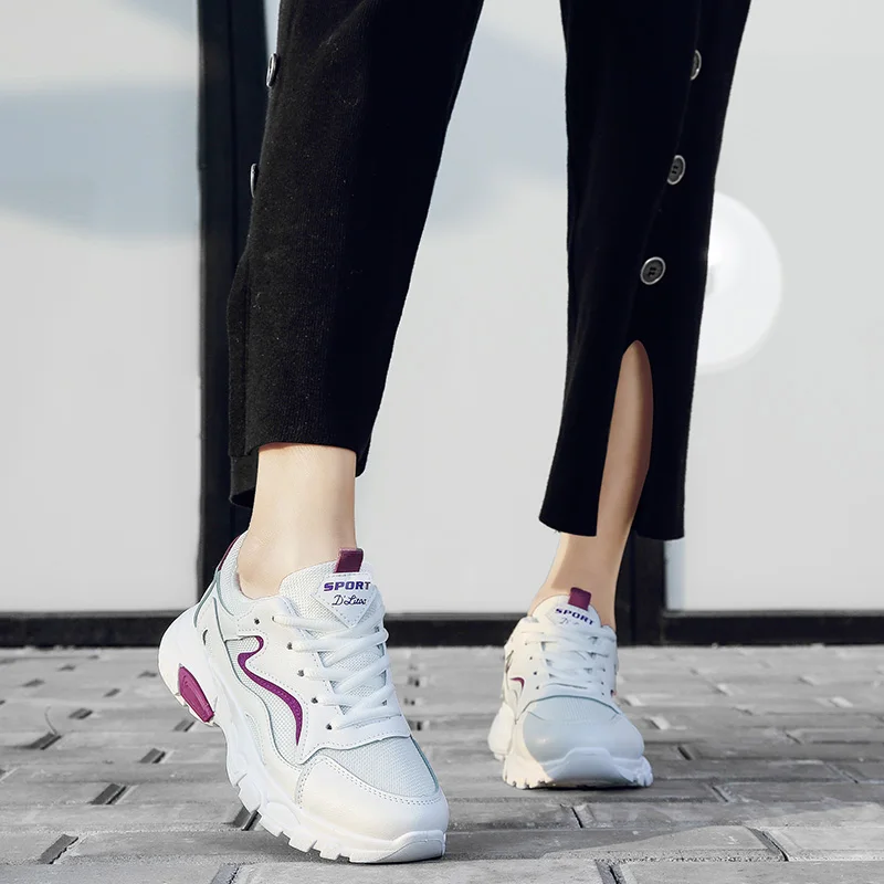 2019 женские дышащие удобные кроссовки женская обувь для бега Zapatillas Mesh (сетчатый