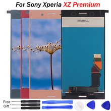 For SONY Xperia XZ Premium LCD Display Touch Screen Digitizer Assembly XZ premium Screen LCD G8141 G8142 Display Screen Replace