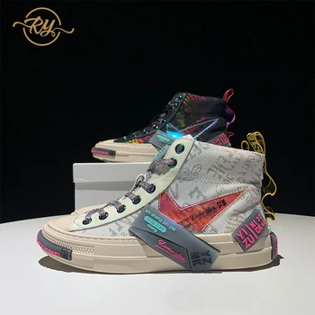 

RY-RELAA womens sneakers shoes 2018 fashion Genuine Leather luxury shoes women designers INS high top sneakers platform sneakers