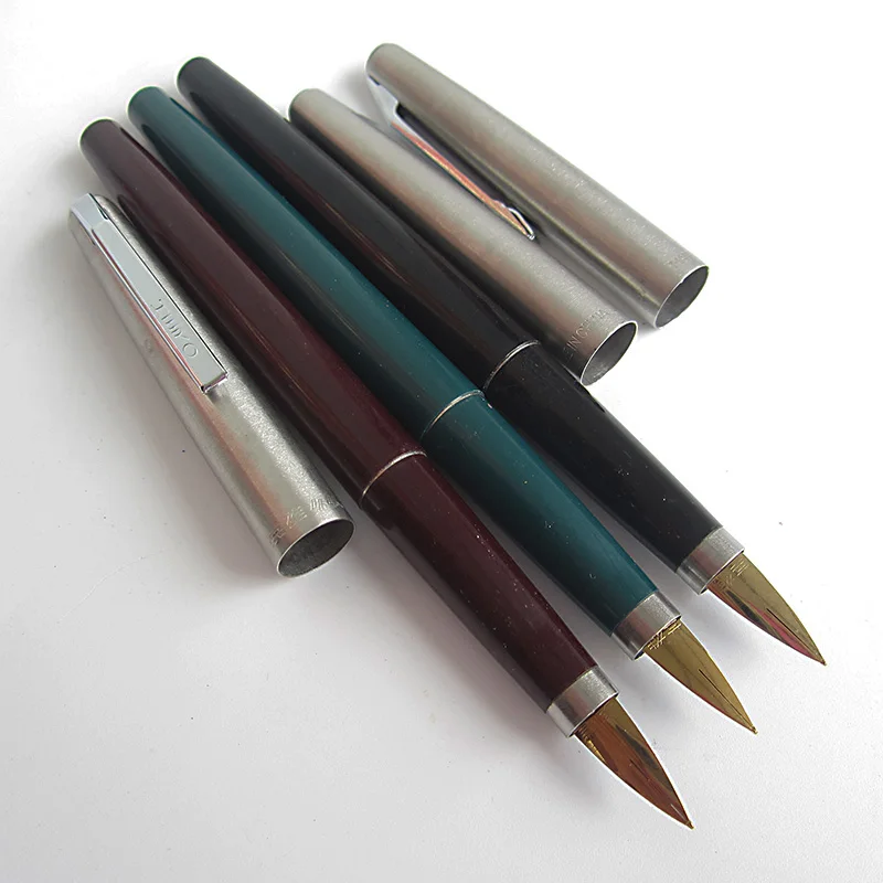 new old stock rare Vintage HERO 443 Fountain Pen Fine Nib 1997S Smooth writing stationery students daily collection 1pcs 1pcs lot ds3231sn ds3231 sop 16 sop16 in stock