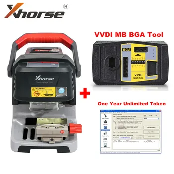 

[Promotion in Aug] Xhorse Condor Dolphin Key Cutting Machine V1.4.2 Plus V5.0.5 VVDI MB BGA Tool With one Year Unlimited Token