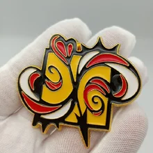 

Anime New SK8 The Infinity S Logo Badges Brooches Langa Reki Miya Cosplay Pins Brooches for Women Men Lapel Pin Jewelry Gifts