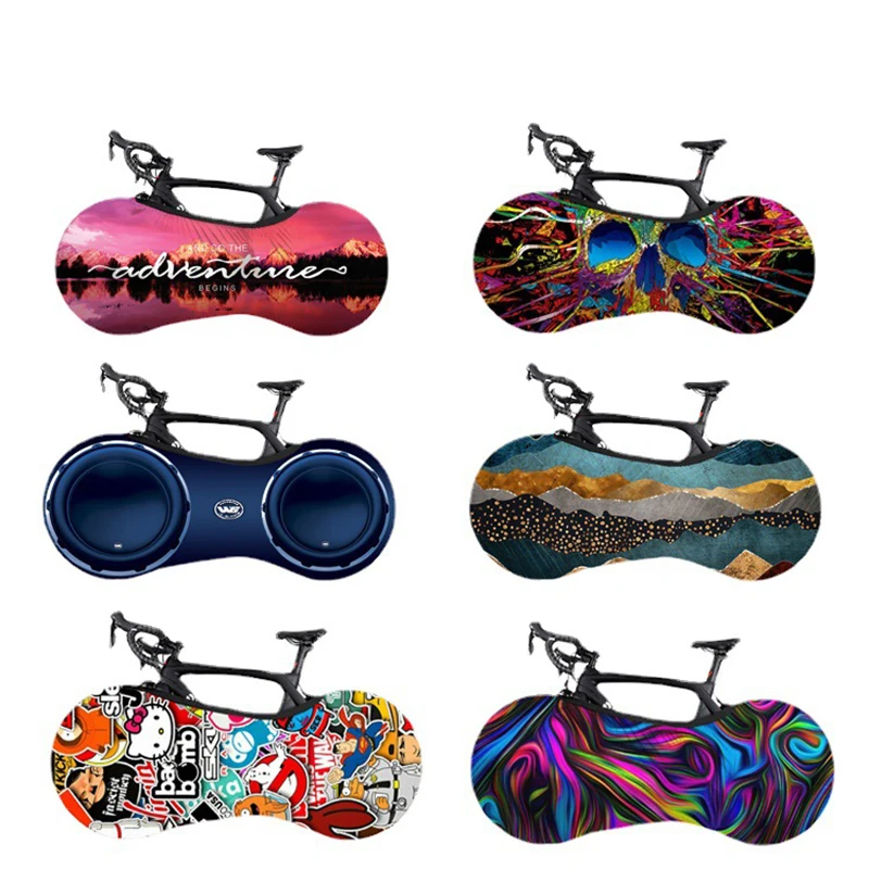 Bike Protector Cover Anti-dust Wheels Frame MTB Road Bicycle Protective Gear Scratch-proof Storage Bag Cycling Accessories | Спорт и