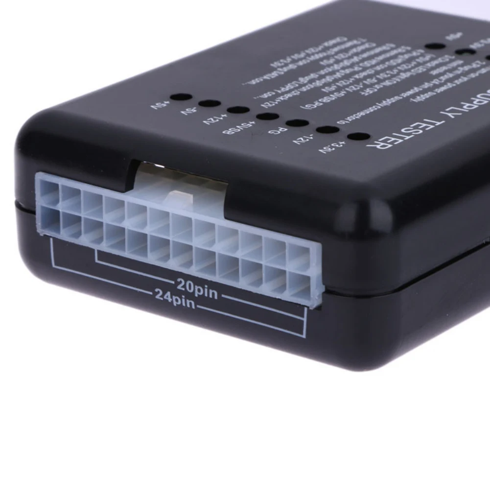 NEW Computer Chassis ATX 24Pin Power Supply Diagnostic Device Tester Detector 4PIN 6PIN 8PIN HDD SATA FLOPPY 20PIN | Компьютеры и офис