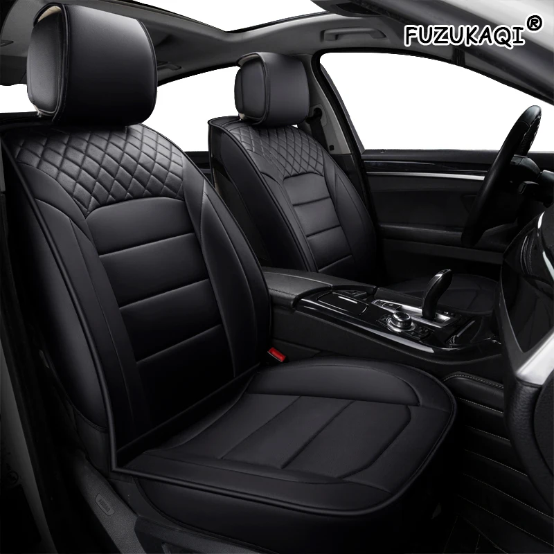 FUZHKAQI 1 шт. кожаный чехол для автомобильного сиденья для mazda 3 bk bl 2010 cx 7 CX-5 2013 6 323 familia cx9 аксессуары чехлы для сидений