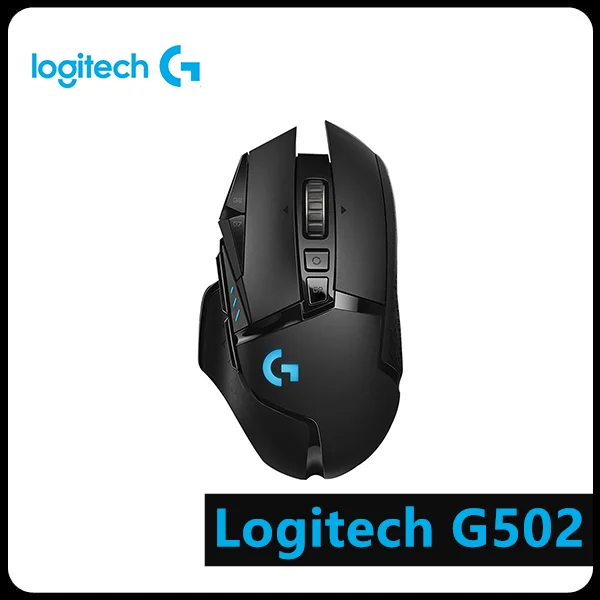 

Logitech G502 LIGHTSPEED Wireless HERO 16K 16000DPI RGB 11 Key Gaming Mouse computer peripherals