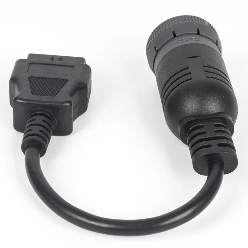 J1939 9Pin to OBD соединительная линия OBD2 16 Pin 26AWG и 16Pin гнездовой разъем 1ft/0 3 м|Монтажный